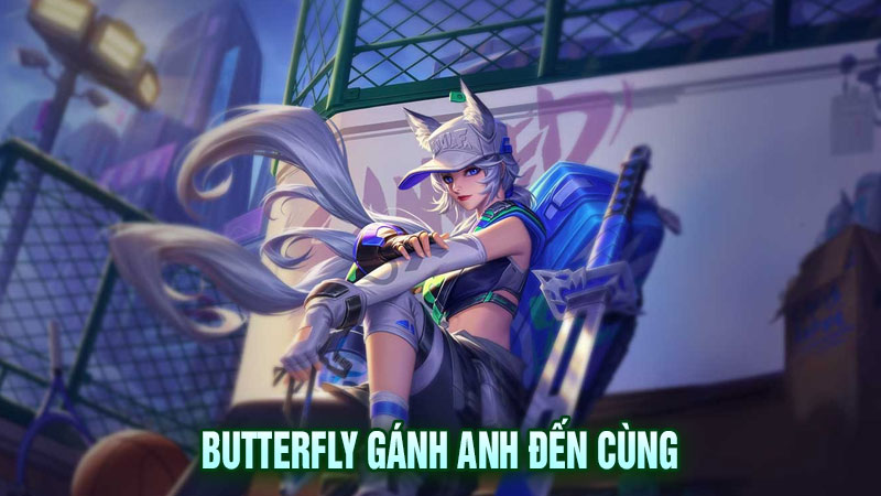 Butterfly ganh anh den cung