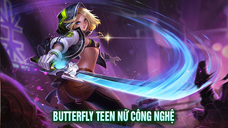 Butterfly teen nu cong nghe