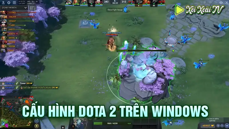 Cấu hình dota 2 trên windows