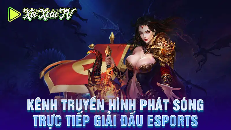 Kênh truyền hình phát sóng trực tiếp giải đấu esports