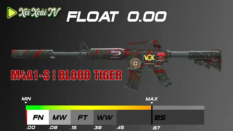 M4a1-s | blood tiger