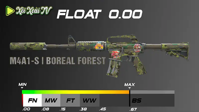 M4a1-s | boreal forest