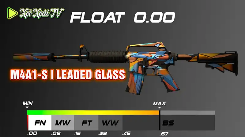 M4a1-s | leaded glass