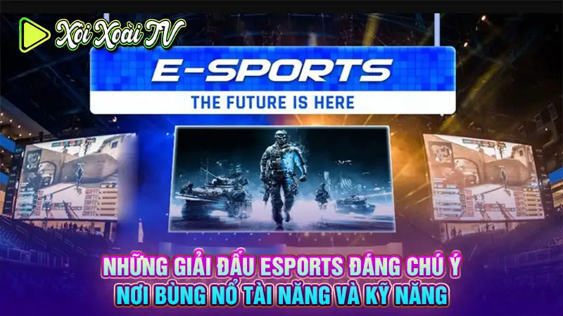 Giải đấu esports đáng chú ý: nơi bùng nổ tài năng và kỹ năng