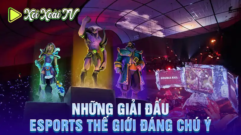 Những giải đấu esports thế giới đáng chú ý