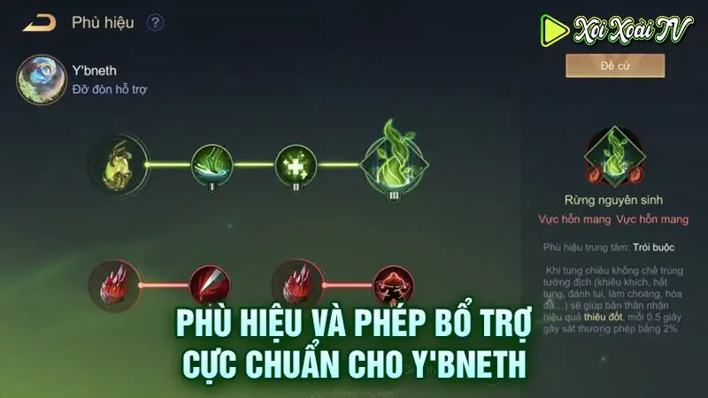 Phù hiệu và phép bổ trợ cực chuẩn cho y'bneth