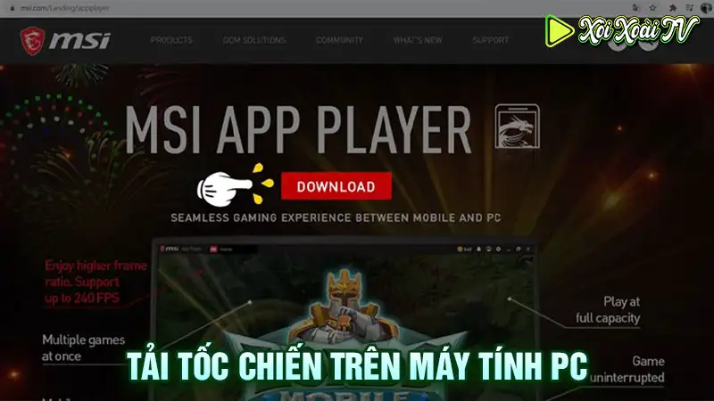 Tải tốc chiến trên máy tính pc