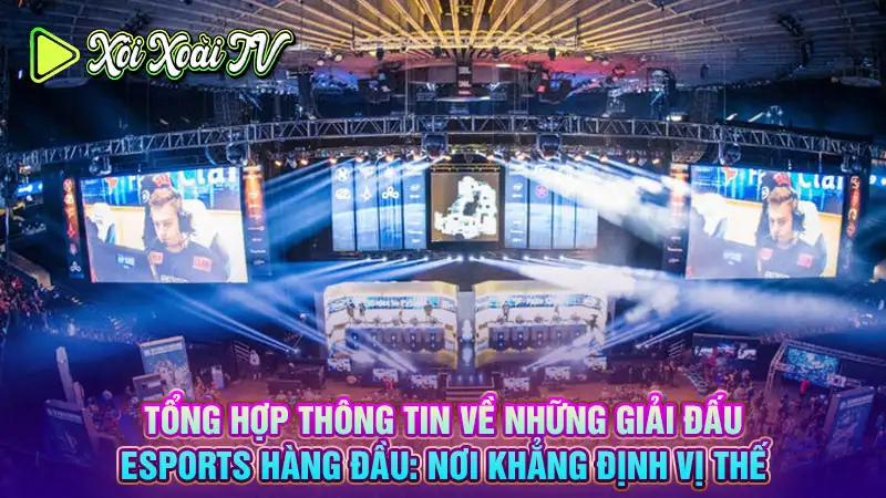 Giải đấu esports hàng đầu: nơi khẳng định vị thế