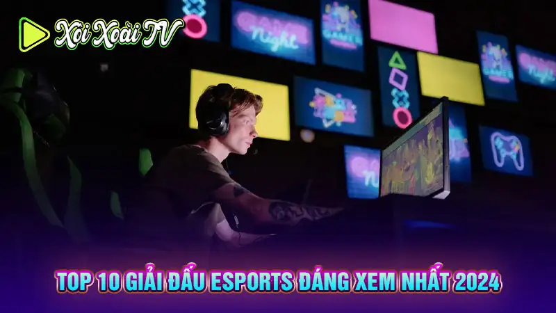 Top 10 giải đấu esports đáng xem nhất 2024