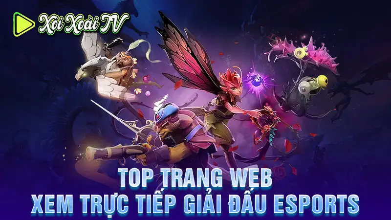 Top trang web xem trực tiếp giải đấu esports