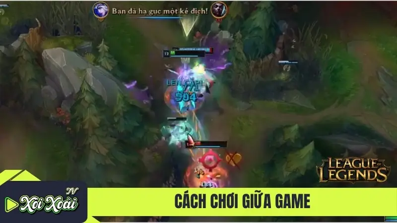 Cách chơi giữa game