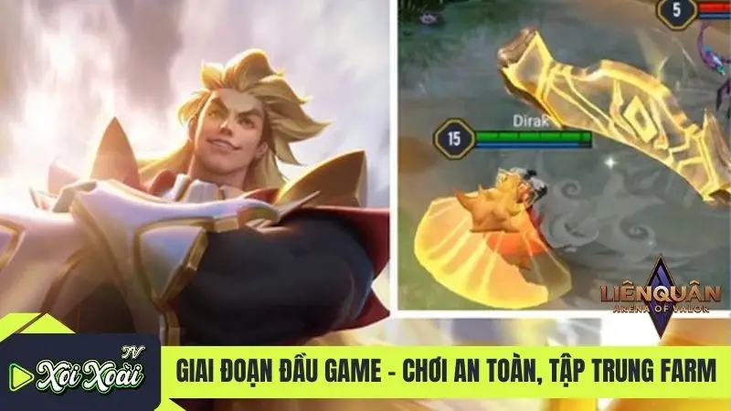 Giai đoạn đầu game – Chơi an toàn, tập trung farm