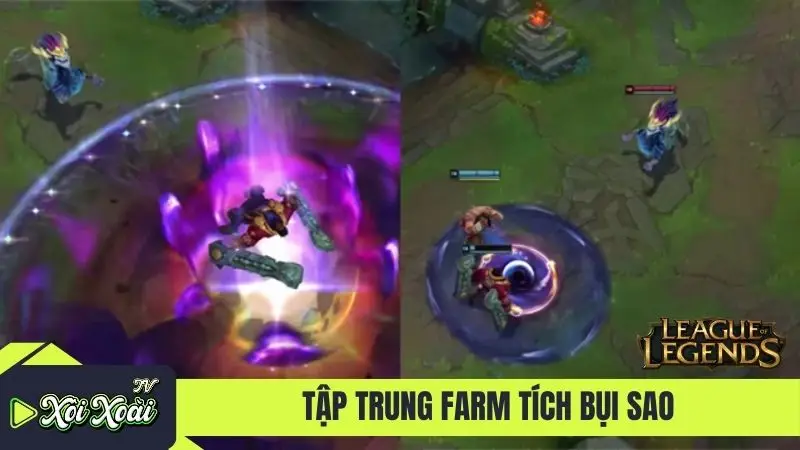 Tập trung farm tích bụi sao